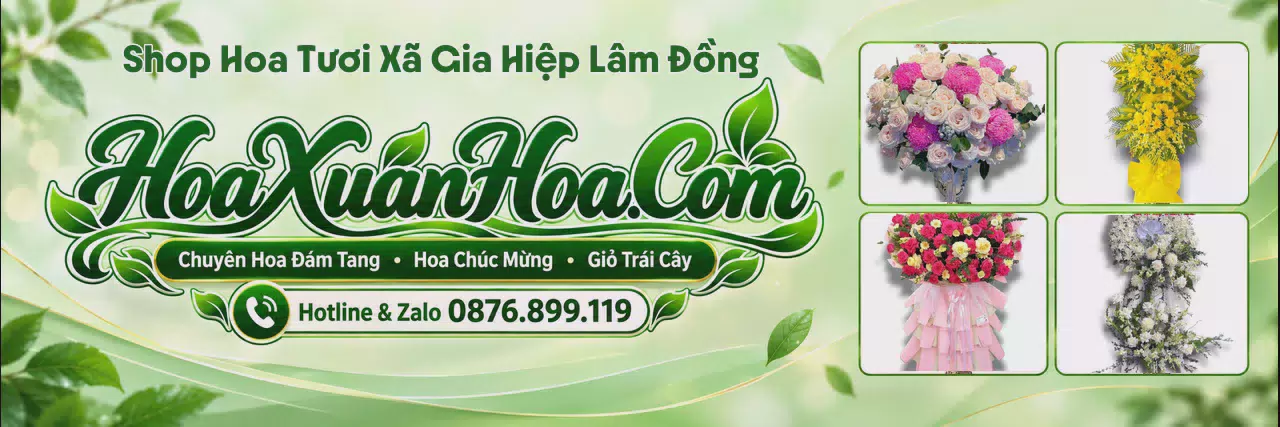 Ảnh bìa Tiệm Hoa Tươi Tại Xã Gia Hiệp Lâm Đồng - Đặt Hoa Tươi Giao Tận Nơi