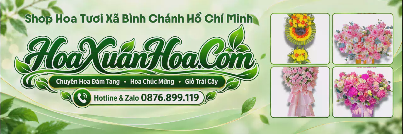 Ảnh bìa Tiệm Hoa Tươi Tại Xã Bình Chánh Hồ Chí Minh - Đặt Hoa Online Tiện Lợi
