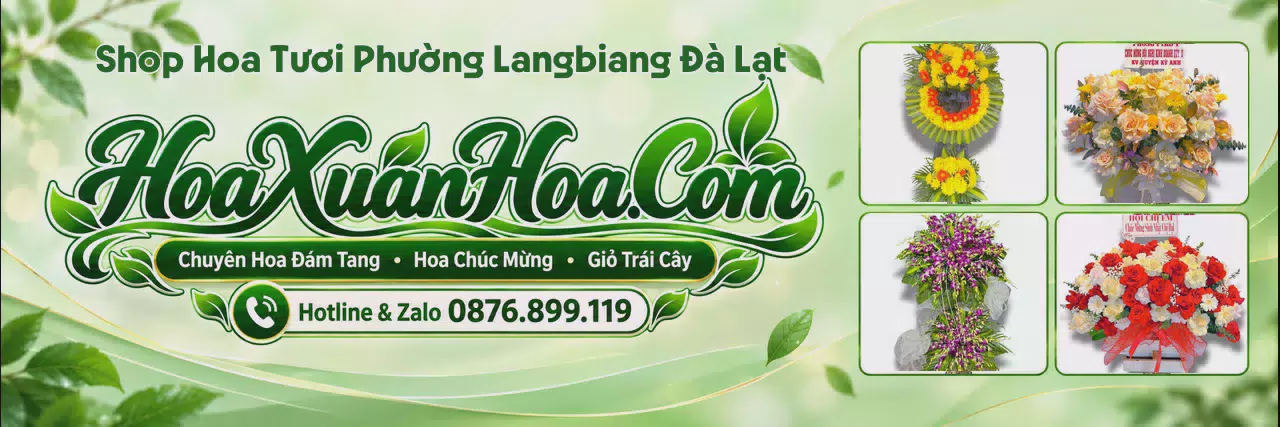 Ảnh bìa Tiệm Hoa Tươi Tại Phường Langbiang Đà Lạt - Shop Hoa Online Uy Tín