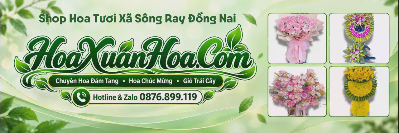 Ảnh bìa Tiệm Hoa Tươi Tại Xã Sông Ray Đồng Nai - Đặt Hoa Online Giao Nhanh