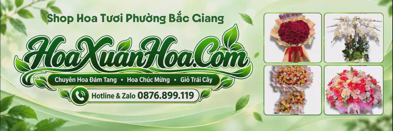 Ảnh bìa Shop Hoa Tươi Tại Phường Bắc Giang - Đặt Hoa Dễ Dàng Nhanh Chóng