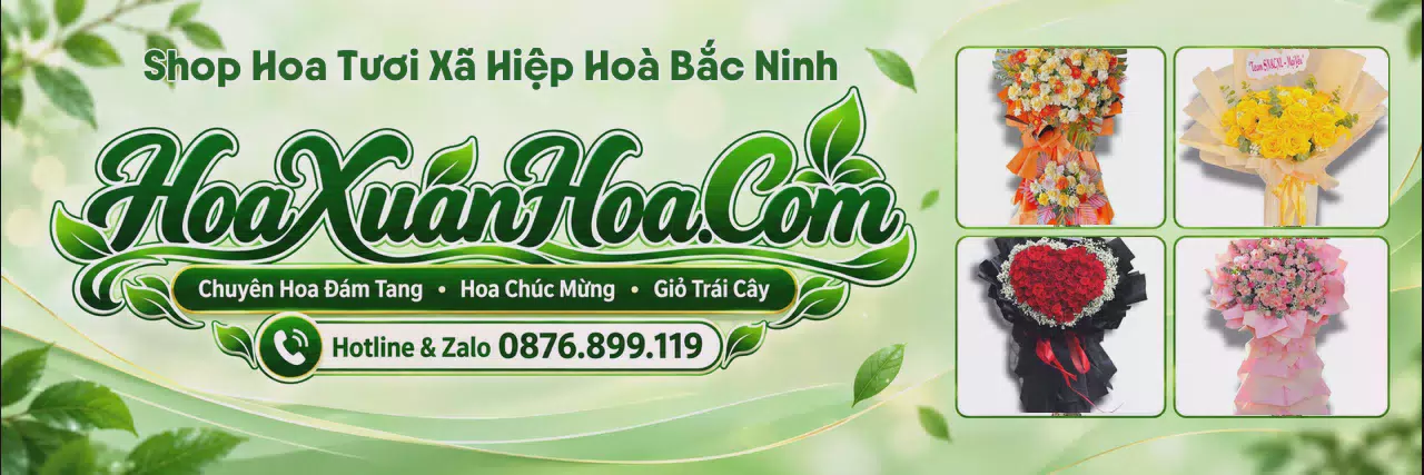 Ảnh bìa Cửa Hàng Hoa Tươi Tại Xã Hiệp Hoà Bắc Ninh - Đặt Hoa Tươi Trực Tuyến