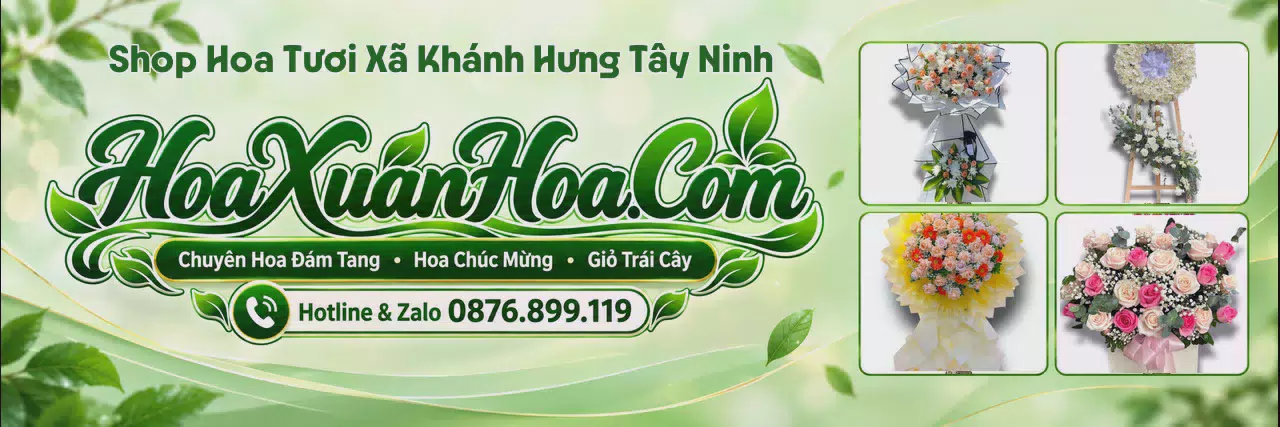 Ảnh bìa Tiệm Hoa Tươi Tại Xã Khánh Hưng Tây Ninh - Giao Hoa Tận Nơi