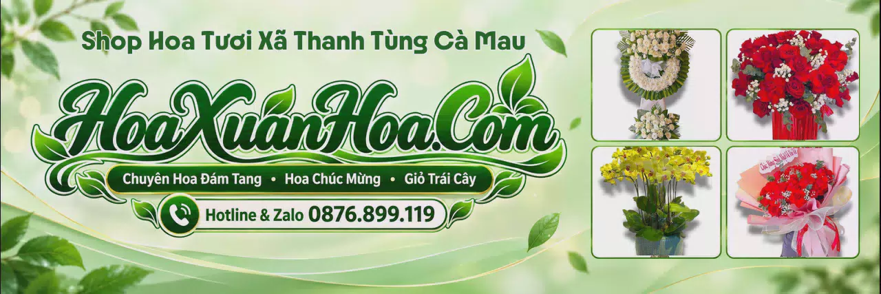 Ảnh bìa Đặt Hoa Tươi Tại Xã Thanh Tùng Cà Mau - Shop Hoa Nhận Đơn Online
