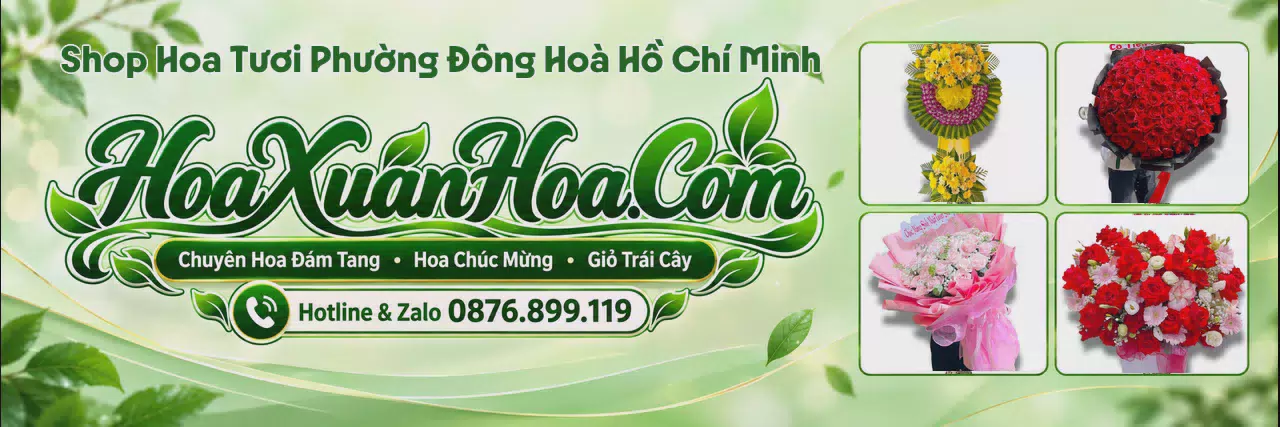 Ảnh bìa Cửa Hàng Hoa Tươi Tại Phường Đông Hoà Hồ Chí Minh - Tiệm Hoa Tươi Gần Đây