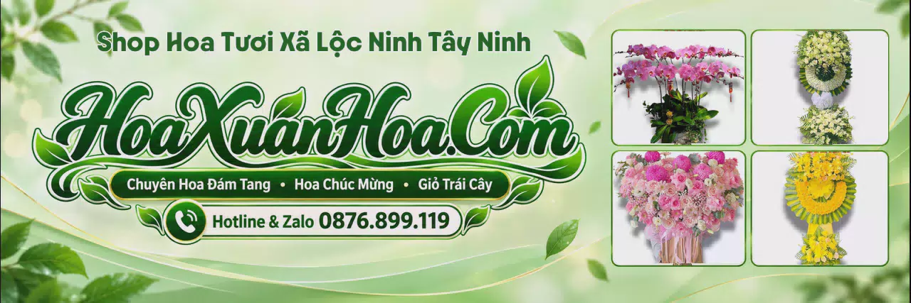 Ảnh bìa Cửa Hàng Bán Hoa Tươi Tại Xã Lộc Ninh Tây Ninh - Đặt Hoa Online Tiện Lợi