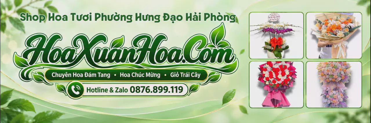 Ảnh bìa Shop Bán Hoa Tươi Tại Phường Hưng Đạo Hải Phòng - Đặt Hoa Dễ Dàng Nhanh Chóng