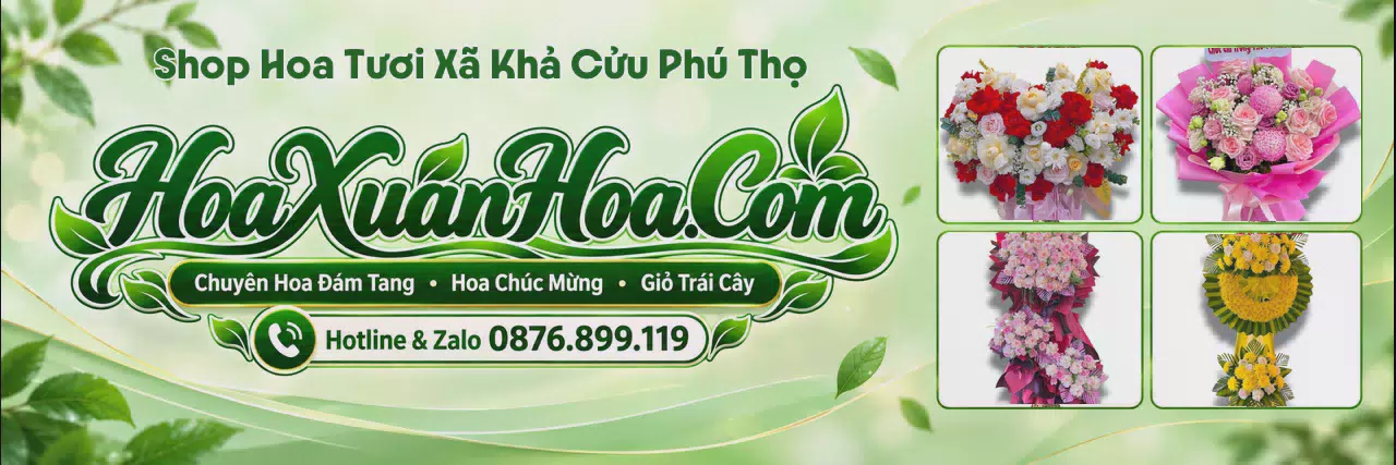 Ảnh bìa Cửa Hàng Bán Hoa Tươi Tại Xã Khả Cửu Phú Thọ - Đặt Hoa Tươi Giao Tận Nơi