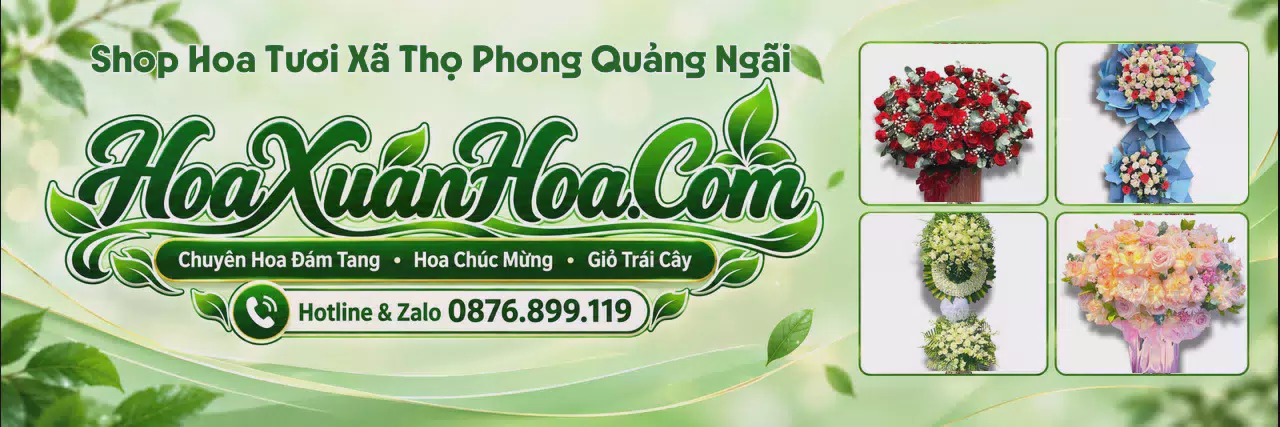 Ảnh bìa Đặt Hoa Tươi Tại Xã Thọ Phong Quảng Ngãi - Đặt Hoa Online Giao Nhanh