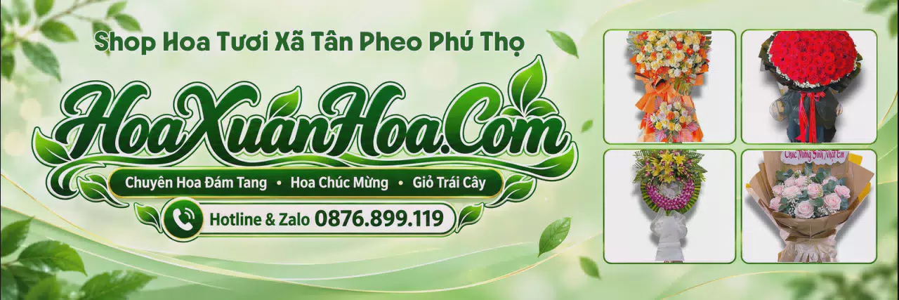 Ảnh bìa Cửa Hàng Bán Hoa Tươi Tại Xã Tân Pheo Phú Thọ - Đặt Hoa Tươi Online