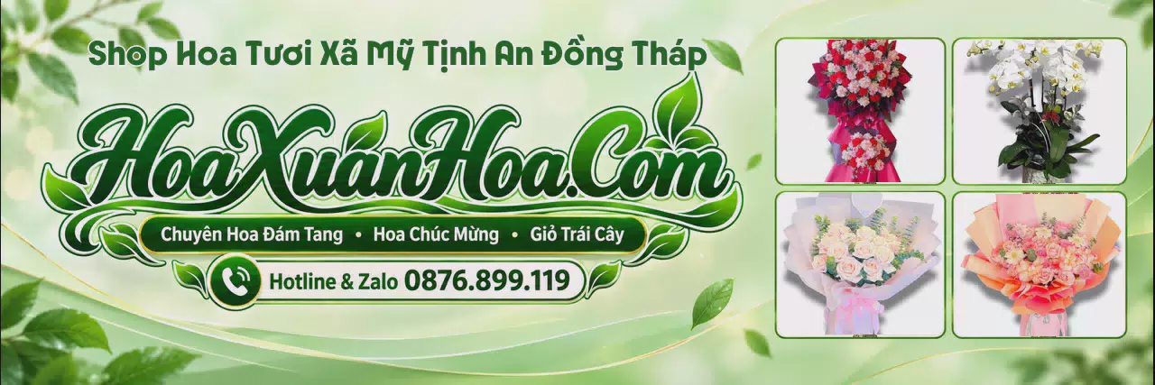 Ảnh bìa Cửa Hàng Hoa Tươi Tại Xã Mỹ Tịnh An Đồng Tháp - Đặt Hoa Online Giao Tận Nhà