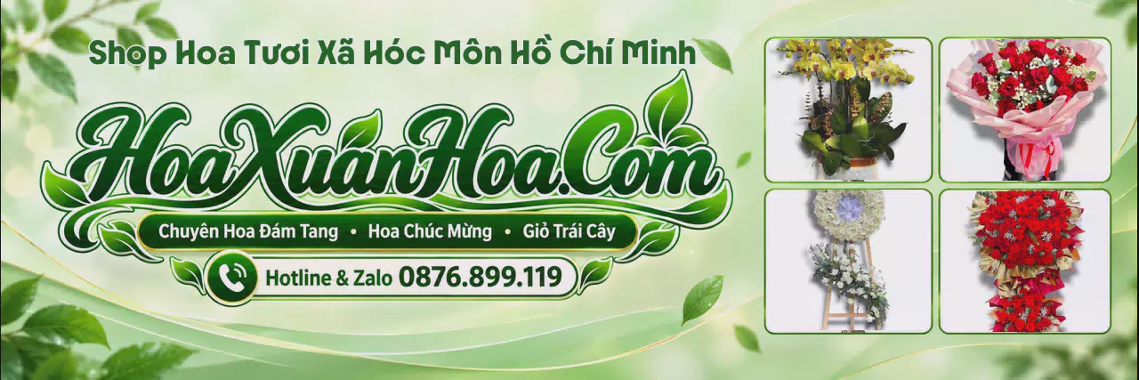 Ảnh bìa Cửa Hàng Hoa Tươi Tại Xã Hóc Môn Hồ Chí Minh - Đặt Hoa Nhanh Trong Ngày