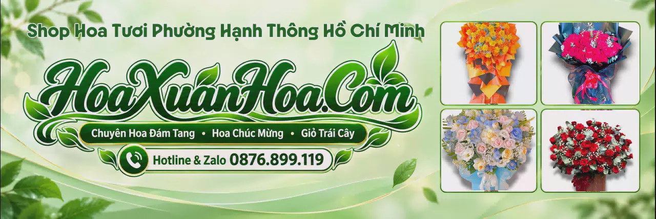 Ảnh bìa Shop Hoa Tươi Tại Phường Hạnh Thông Hồ Chí Minh - Đặt Hoa Tươi Nhanh Chóng