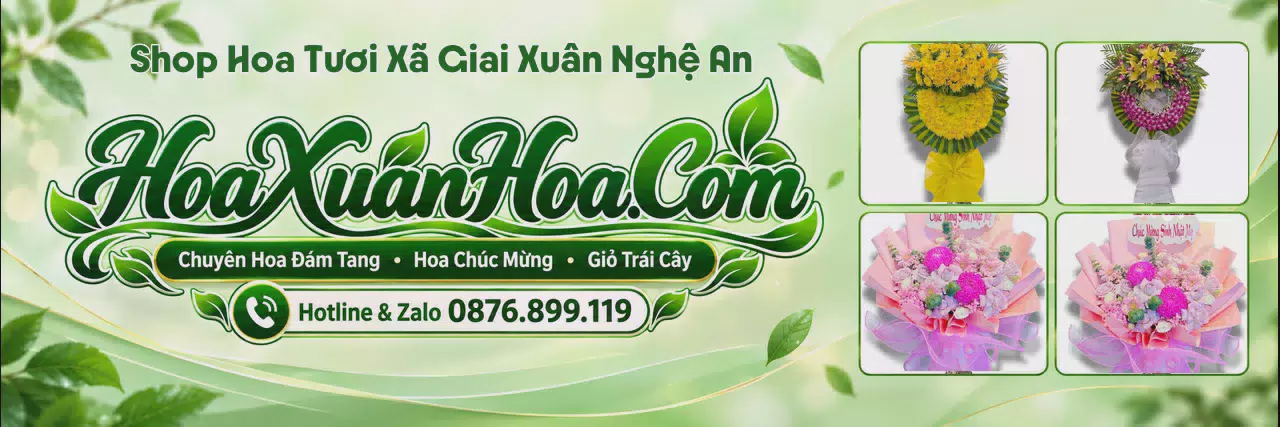 Ảnh bìa Shop Hoa Tươi Tại Xã Giai Xuân Nghệ An - Shop Hoa Tươi Giao Trong Ngày