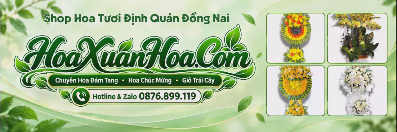 Ảnh bìa Tiệm Hoa Tươi Tại Định Quán Đồng Nai - Dịch Vụ Đặt Hoa Trực Tuyến