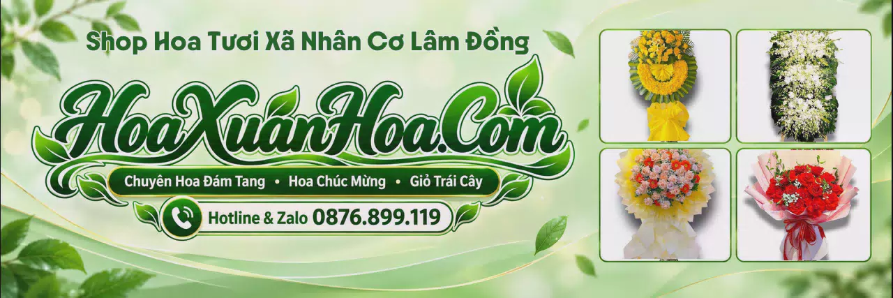 Ảnh bìa Shop Hoa Tươi Tại Xã Nhân Cơ Lâm Đồng - Đặt Hoa Online Tiện Lợi