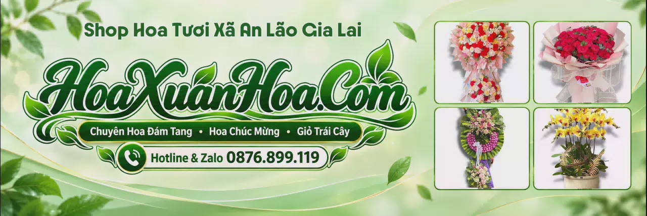 Ảnh bìa Tiệm Hoa Tươi Tại Xã An Lão Gia Lai - Shop Hoa Giao Nhanh Trong Ngày