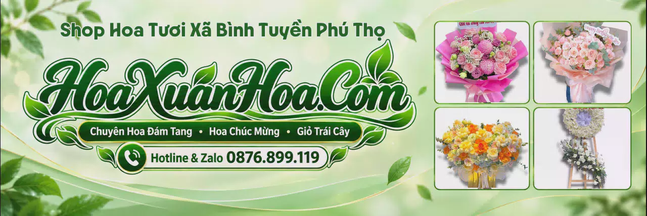 Ảnh bìa Shop Bán Hoa Tươi Tại Xã Bình Tuyền Phú Thọ - Dịch Vụ Giao Hoa Tận Nơi