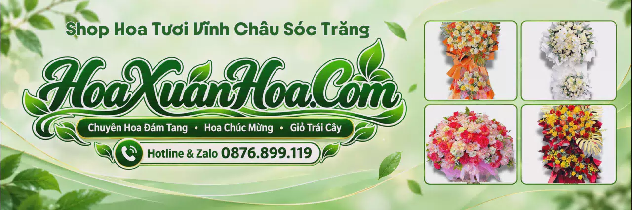 Ảnh bìa Tiệm Hoa Tươi Tại Vĩnh Châu Sóc Trăng - Đặt Hoa Tươi Giao Tận Nơi