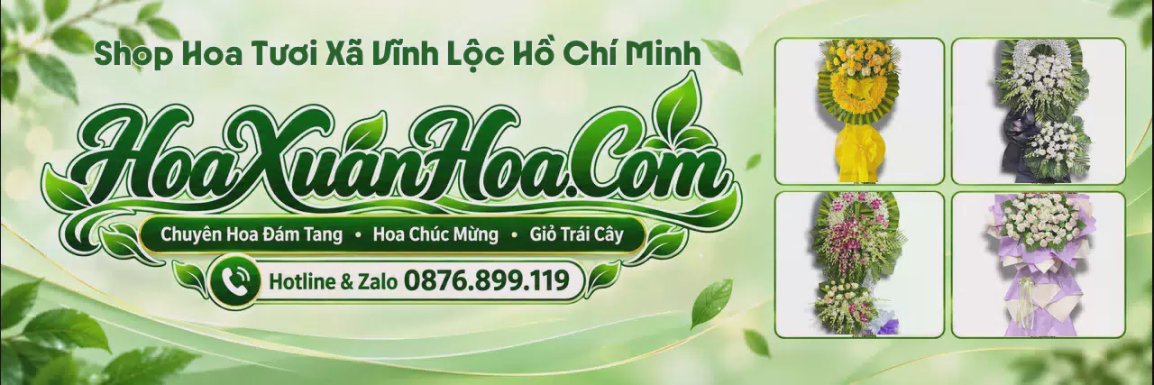 Ảnh bìa Shop Bán Hoa Tươi Tại Xã Vĩnh Lộc Hồ Chí Minh - Shop Hoa Giao Nhanh Trong Ngày