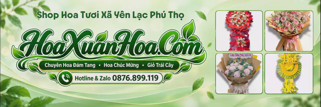 Ảnh bìa Shop Hoa Tươi Tại Xã Yên Lạc Phú Thọ - Shop Hoa Nhận Đơn Online