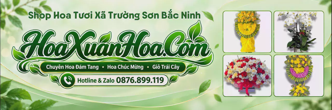 Ảnh bìa Cửa Hàng Hoa Tươi Tại Xã Trường Sơn Bắc Ninh - Tiệm Hoa Tươi Gần Đây