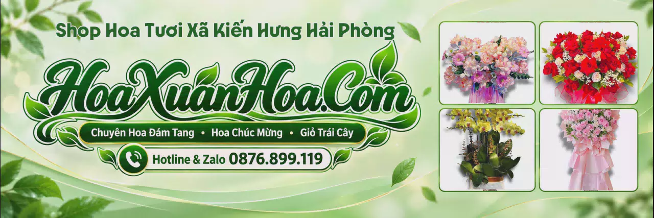 Ảnh bìa Tiệm Hoa Tươi Tại Xã Kiến Hưng Hải Phòng - Shop Hoa Tươi Giao Trong Ngày