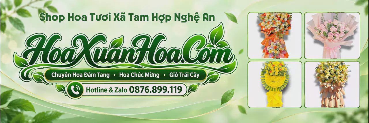 Ảnh bìa Tiệm Hoa Tươi Tại Xã Tam Hợp Nghệ An - Đặt Hoa Dễ Dàng Nhanh Chóng
