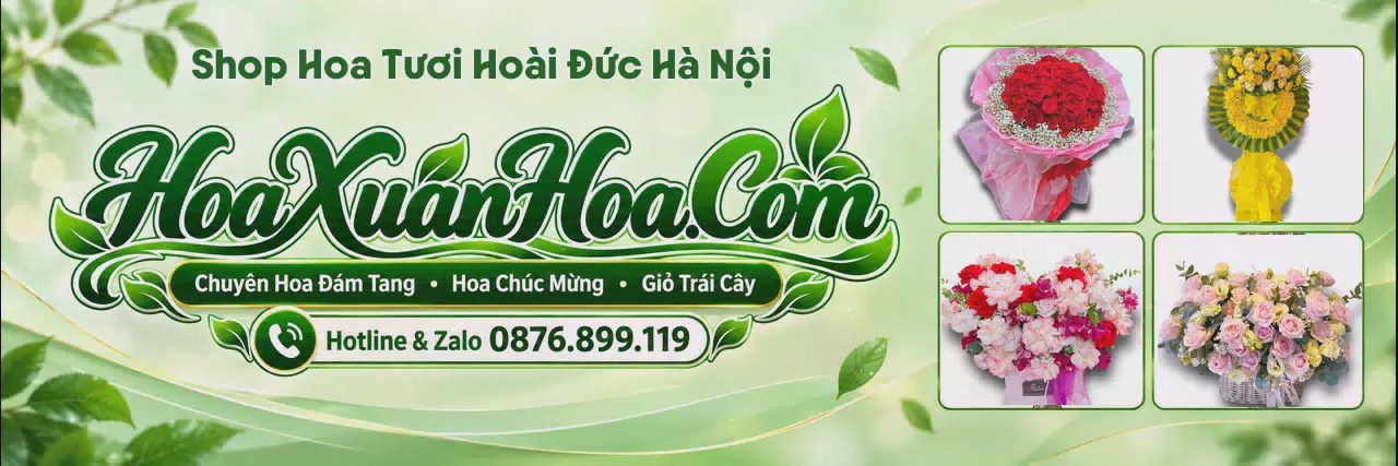 Ảnh bìa Shop Hoa Tươi Tại Hoài Đức Hà Nội - Đặt Hoa Tươi Trực Tuyến