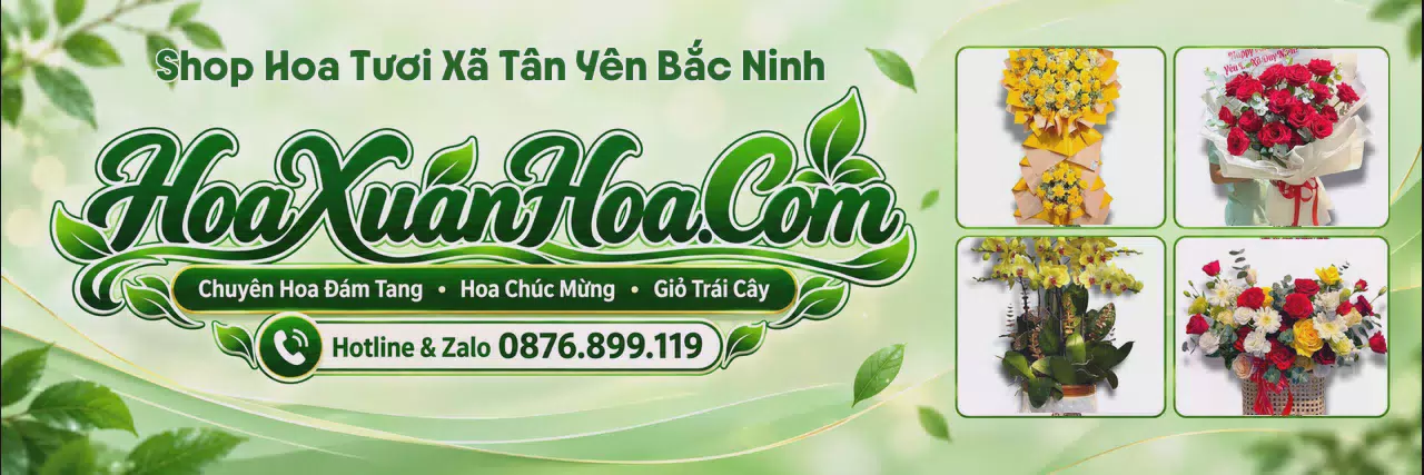 Ảnh bìa Shop Hoa Tươi Tại Xã Tân Yên Bắc Ninh - Shop Hoa Giao Nhanh Trong Ngày