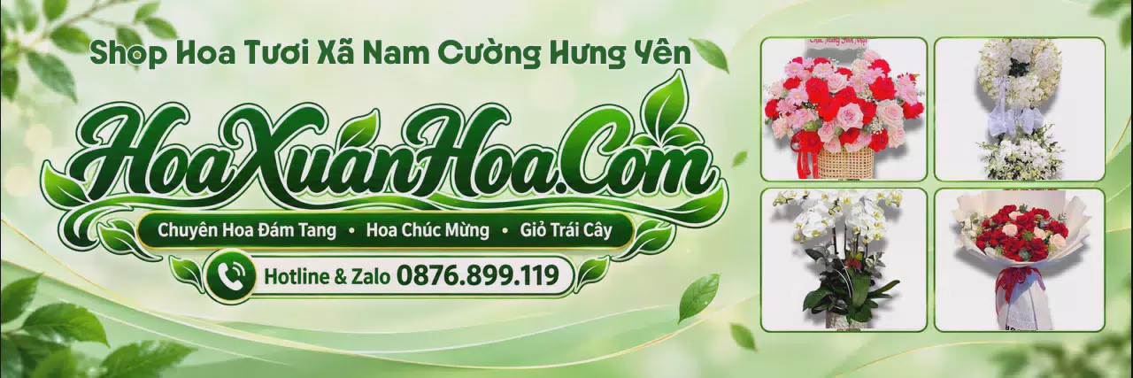 Ảnh bìa Cửa Hàng Bán Hoa Tươi Tại Xã Nam Cường Hưng Yên - Đặt Hoa Online Giao Tận Nhà