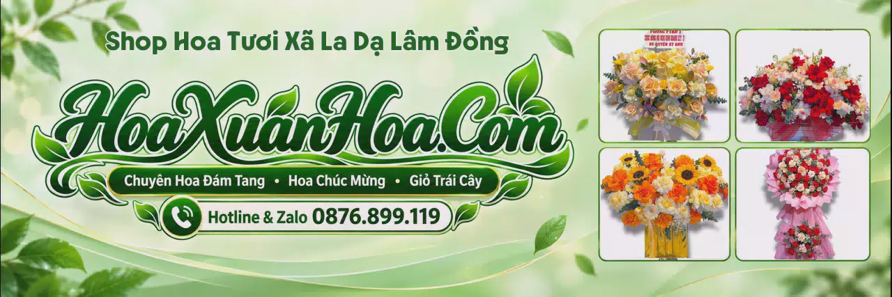 Ảnh bìa Đặt Hoa Tươi Tại Xã La Dạ Lâm Đồng - Dịch Vụ Hoa Tươi Giao Nhanh