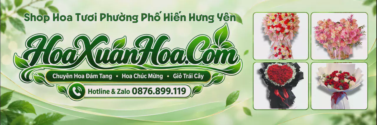 Ảnh bìa Tiệm Hoa Tươi Tại Phường Phố Hiến Hưng Yên - Giao Hoa Nhanh Trong 2 Giờ