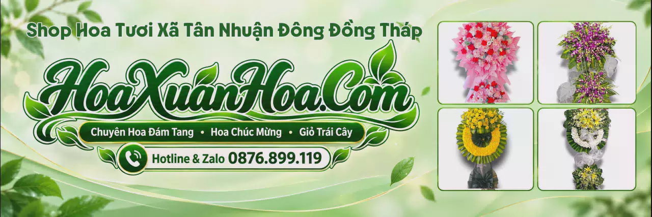 Ảnh bìa Tiệm Hoa Tươi Tại Xã Tân Nhuận Đông Đồng Tháp - Đặt Hoa Tươi Online