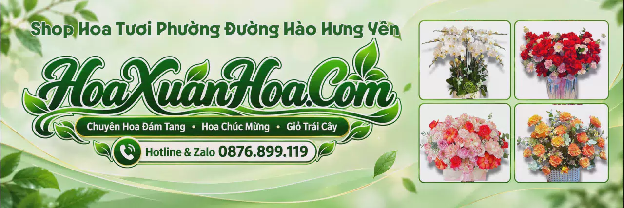 Ảnh bìa Cửa Hàng Bán Hoa Tươi Tại Phường Đường Hào Hưng Yên - Shop Hoa Giao Tận Nhà