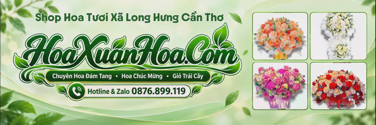 Ảnh bìa Đặt Hoa Tươi Tại Xã Long Hưng Cần Thơ - Shop Hoa Giao Tận Nhà