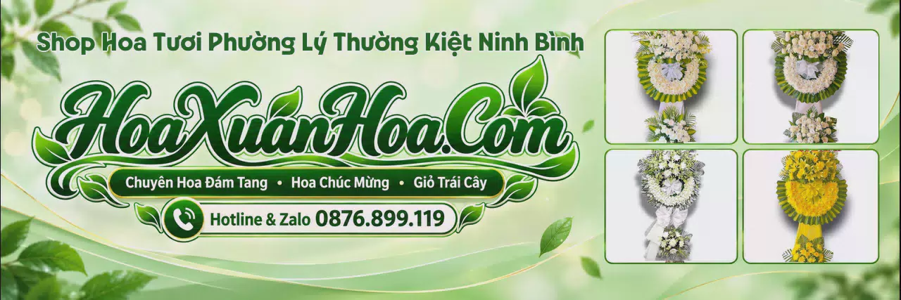 Ảnh bìa Cửa Hàng Hoa Tươi Tại Phường Lý Thường Kiệt Ninh Bình - Dịch Vụ Giao Hoa Tận Nơi