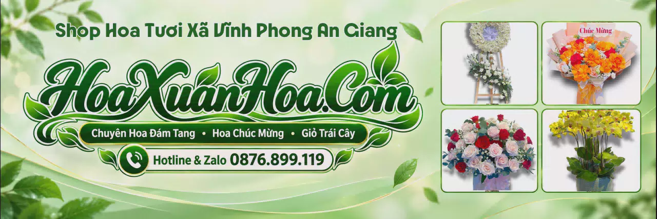 Ảnh bìa Shop Hoa Tươi Tại Xã Vĩnh Phong An Giang - Giao Hoa Tận Nơi