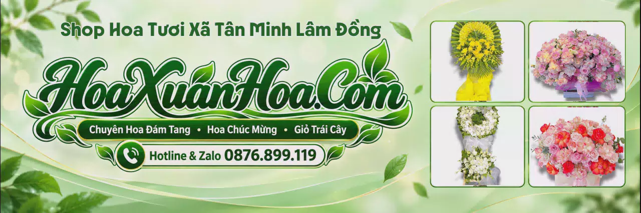 Ảnh bìa Shop Hoa Tươi Tại Xã Tân Minh Lâm Đồng - Tiệm Hoa Giao Nhanh