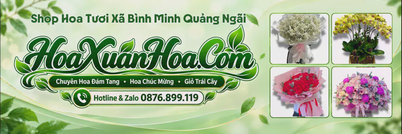 Ảnh bìa Shop Hoa Tươi Tại Xã Bình Minh Quảng Ngãi - Dịch Vụ Giao Hoa Tận Nơi