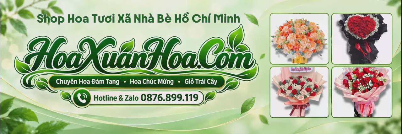 Ảnh bìa Tiệm Hoa Tươi Tại Xã Nhà Bè Hồ Chí Minh - Giao Hoa Tận Địa Chỉ