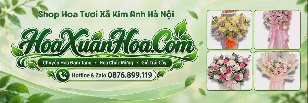 Ảnh bìa Shop Hoa Tươi Tại Xã Kim Anh Hà Nội - Giao Hoa Tận Địa Chỉ