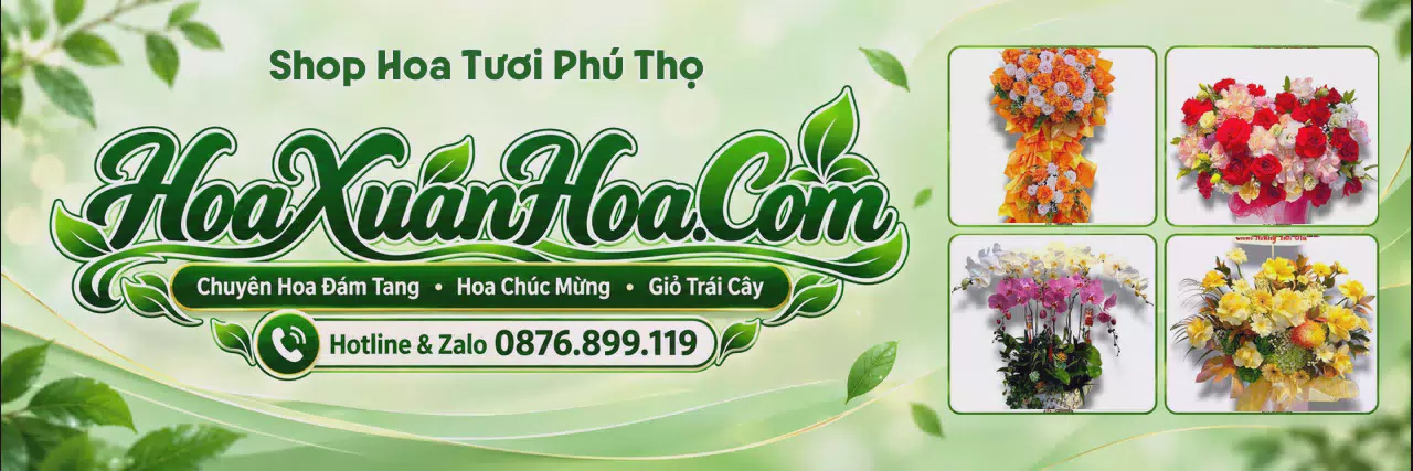 Ảnh bìa Cửa Hàng Hoa Tươi Tại Phú Thọ - Dịch Vụ Giao Hoa Tận Nơi