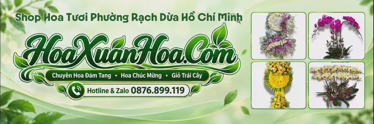 Ảnh bìa Shop Bán Hoa Tươi Tại Phường Rạch Dừa Hồ Chí Minh - Đặt Hoa Online Tiện Lợi