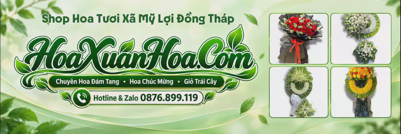 Ảnh bìa Tiệm Hoa Tươi Tại Xã Mỹ Lợi Đồng Tháp - Đặt Hoa Online Giao Tận Nhà