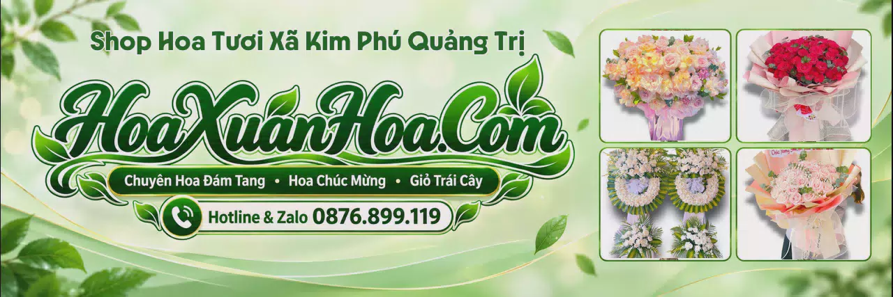 Ảnh bìa Shop Hoa Tươi Tại Xã Kim Phú Quảng Trị - Tiệm Hoa Tươi Giao Tận Nhà