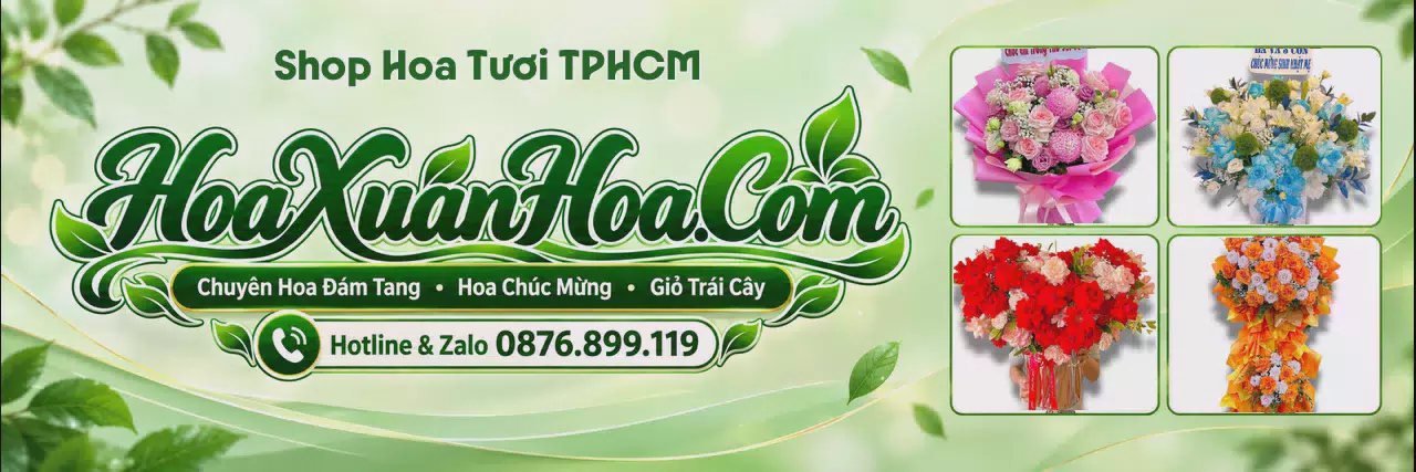 Ảnh bìa Shop Hoa Tươi Tại TPHCM - Shop Hoa Tươi Đặt Trực Tuyến