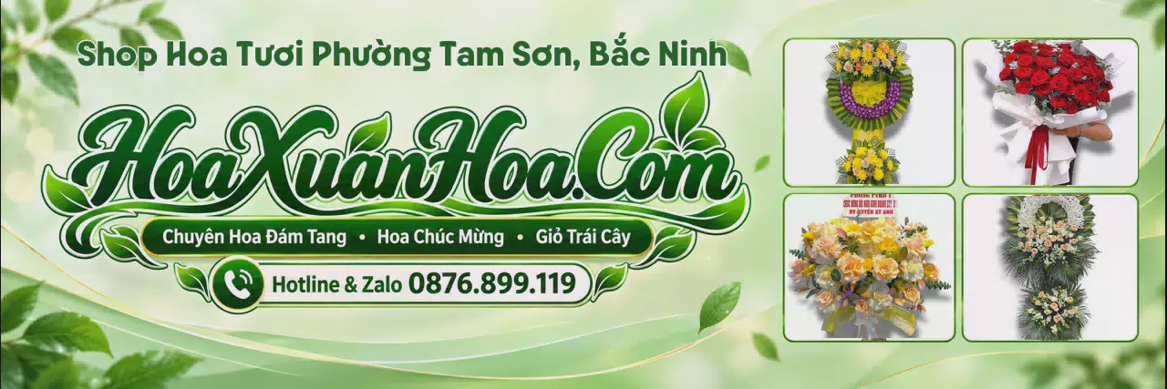 Ảnh bìa Đặt Hoa Tươi Tại Phường Tam Sơn, Bắc Ninh - Tiệm Hoa Tươi Giao Nhanh