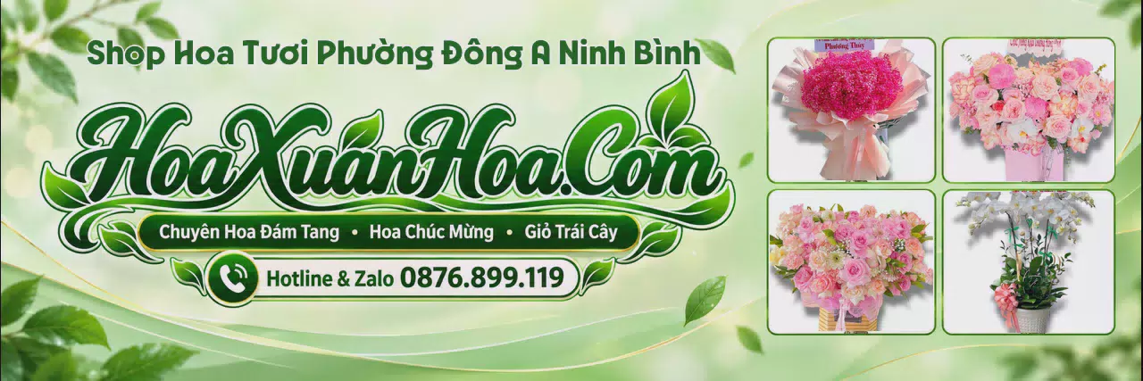 Ảnh bìa Shop Hoa Tươi Tại Phường Đông A Ninh Bình - Đặt Hoa Tươi Giao Tận Nơi