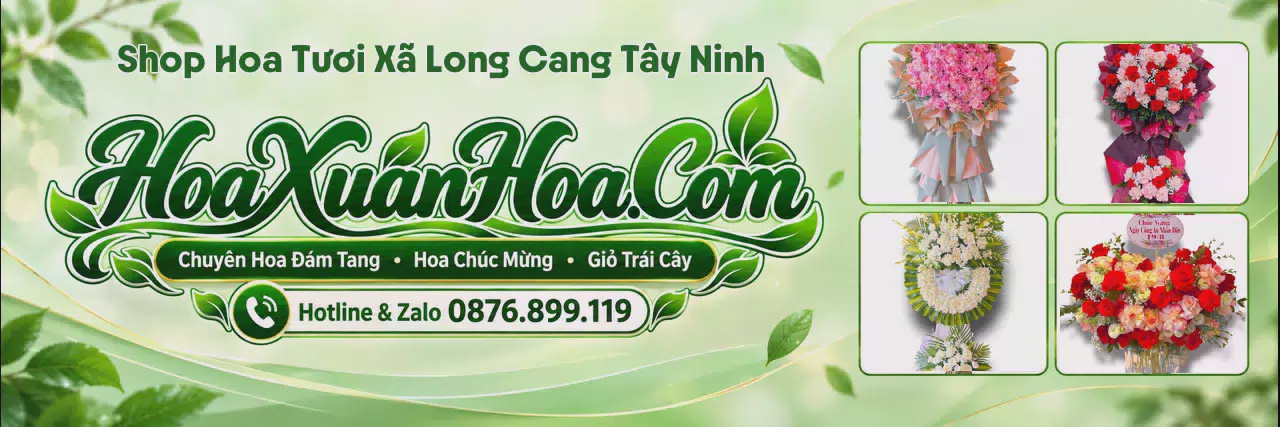 Ảnh bìa Tiệm Hoa Tươi Tại Xã Long Cang Tây Ninh - Đặt Hoa Tươi Trực Tuyến